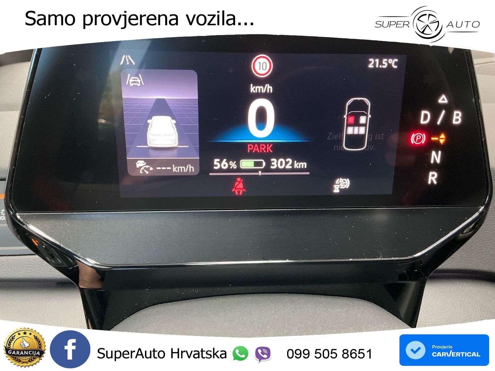 Volkswagen ID.3 GTX Performance 84 kWh (326 KS) LED+GR SJED+ACC