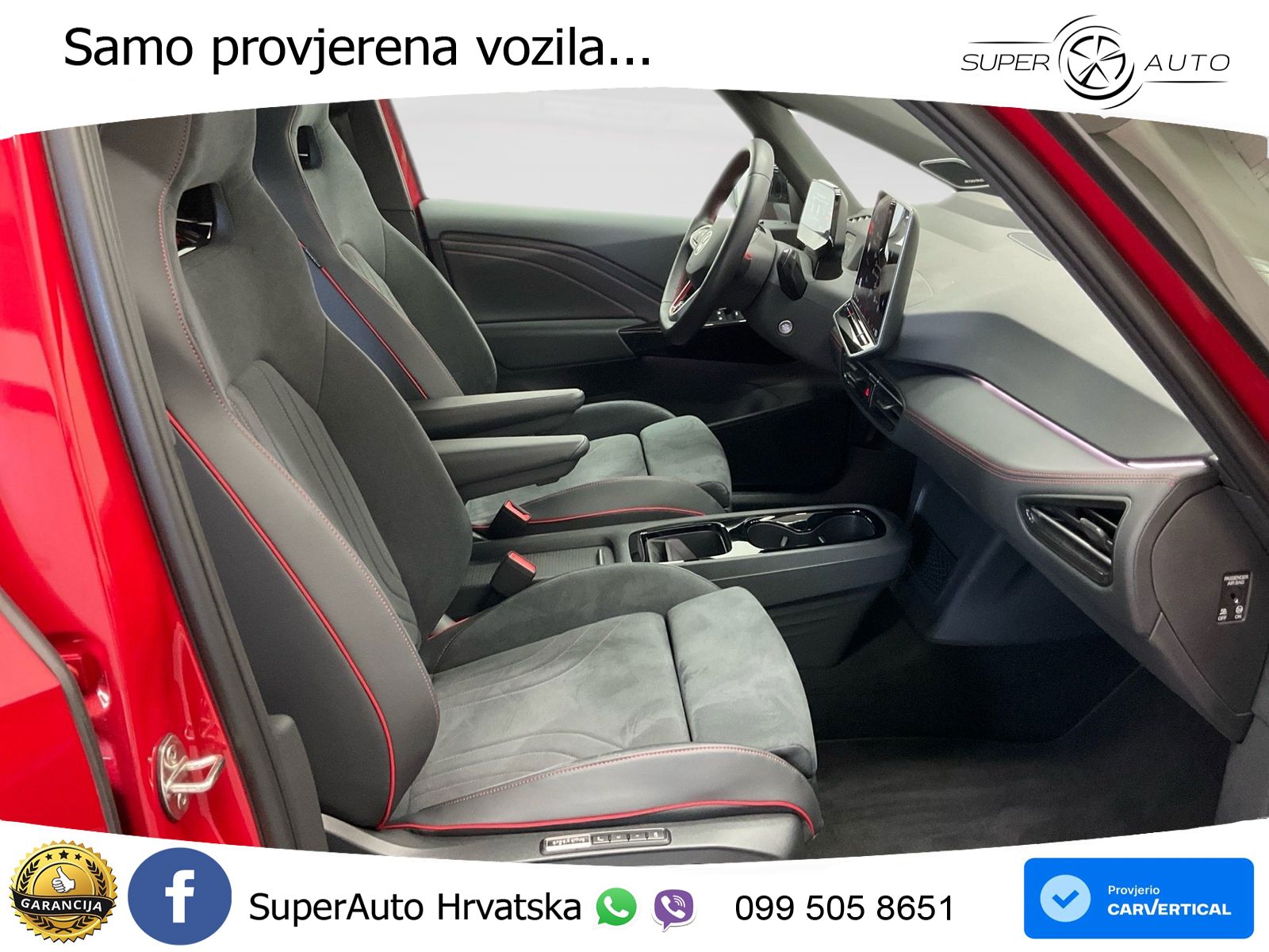 Volkswagen ID.3 GTX Performance 84 kWh (326 KS) LED+GR SJED+ACC