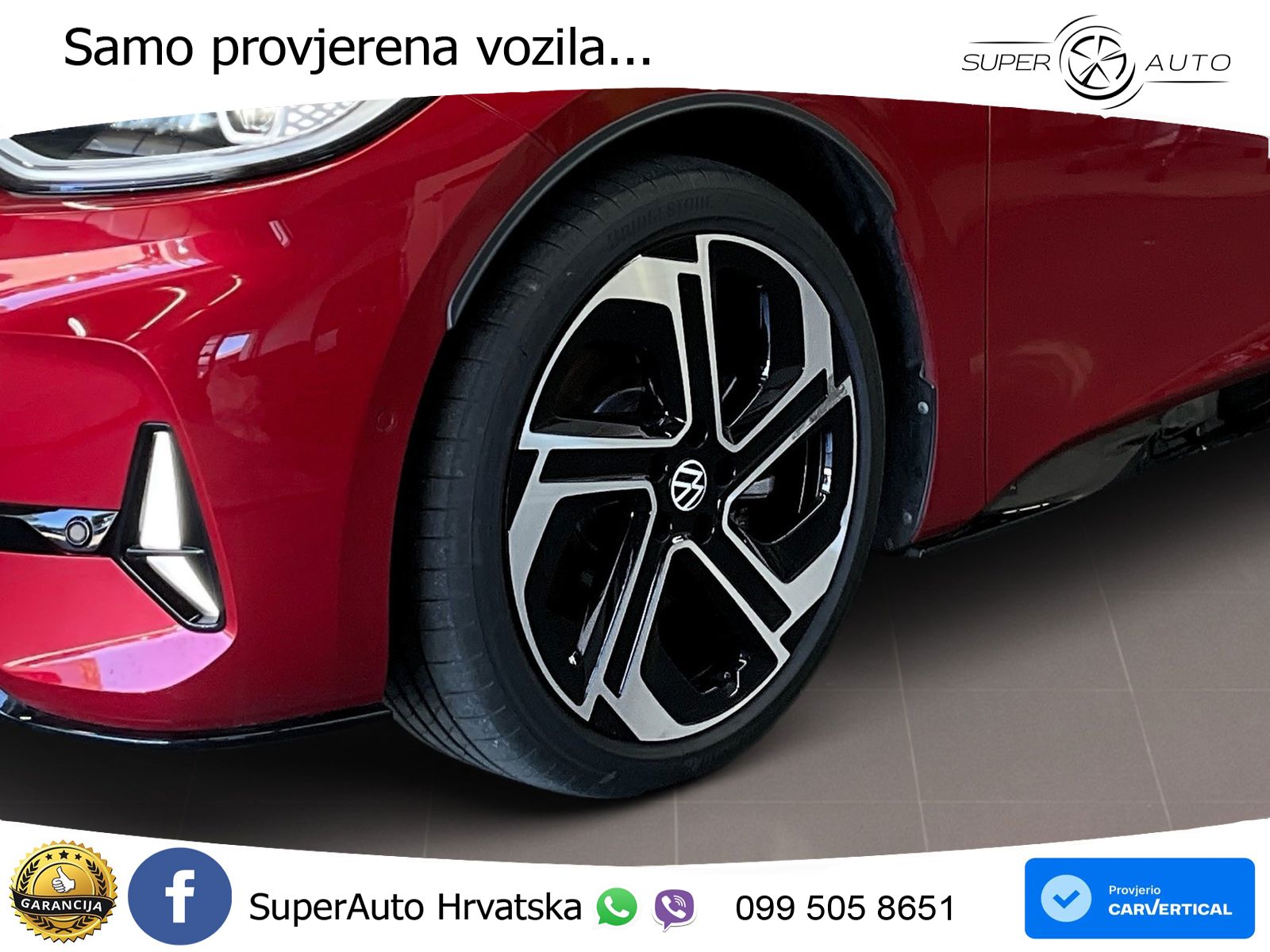Volkswagen ID.3 GTX Performance 84 kWh (326 KS) LED+GR SJED+ACC