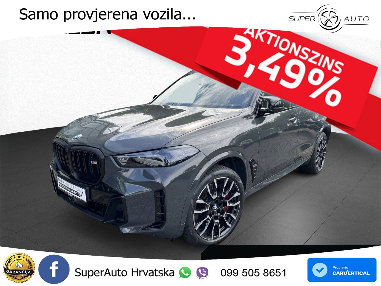 BMW X5 M60i V8 (530 KS) xDrive Steptronic ACC+HEAD+4xGR SJED+360+PANO