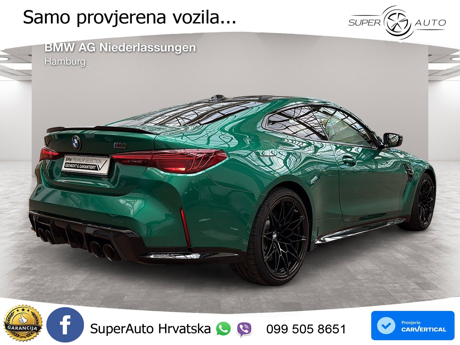 BMW M4 Competition 3.0 (510 KS) Steptronic