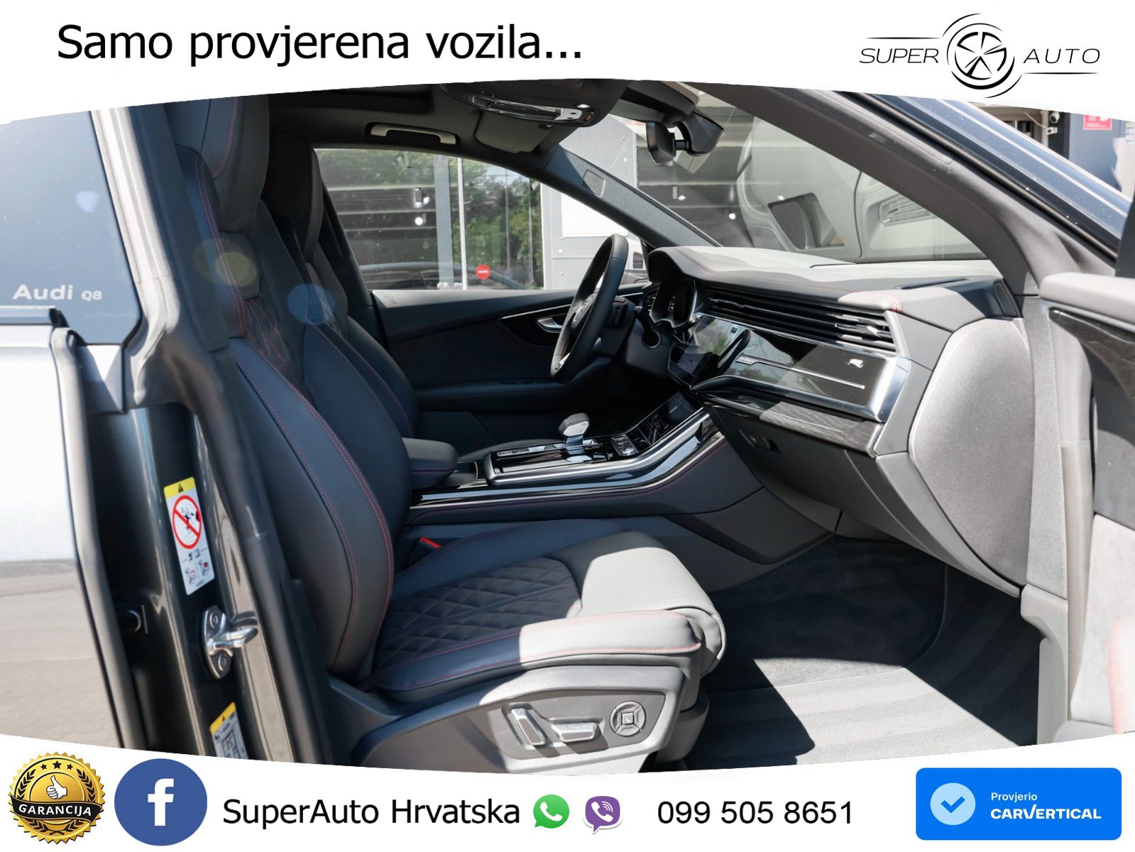 Audi Q8 55 TFSIe V6 (394 KS) quattro Tiptronic LED+GR SJED+ACC