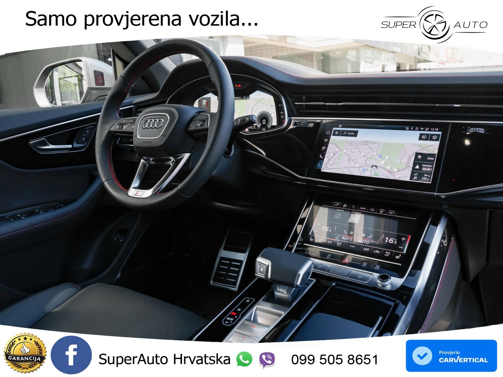 Audi Q8 55 TFSIe V6 (394 KS) quattro Tiptronic LED+GR SJED+ACC
