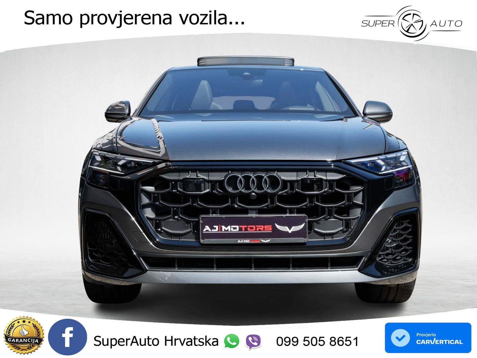 Audi Q8 55 TFSIe V6 (394 KS) quattro Tiptronic LED+GR SJED+ACC