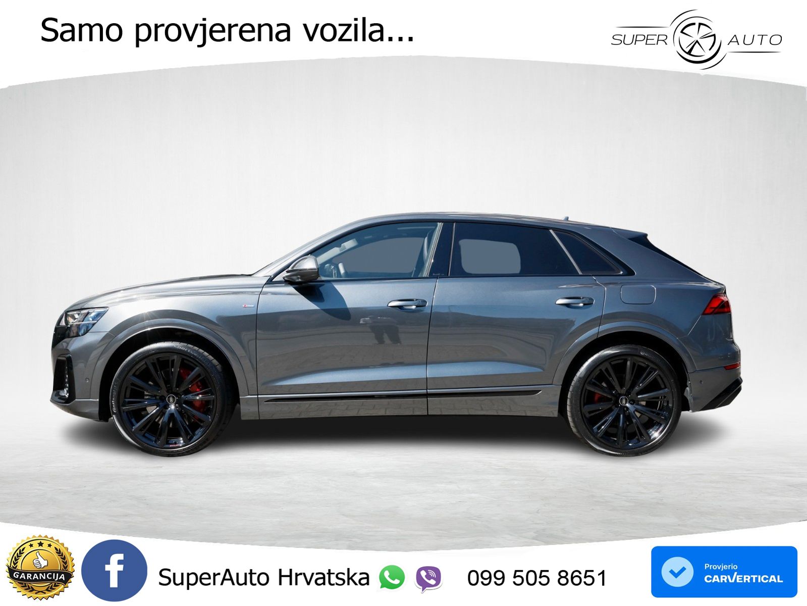 Audi Q8 55 TFSIe V6 (394 KS) quattro Tiptronic LED+GR SJED+ACC
