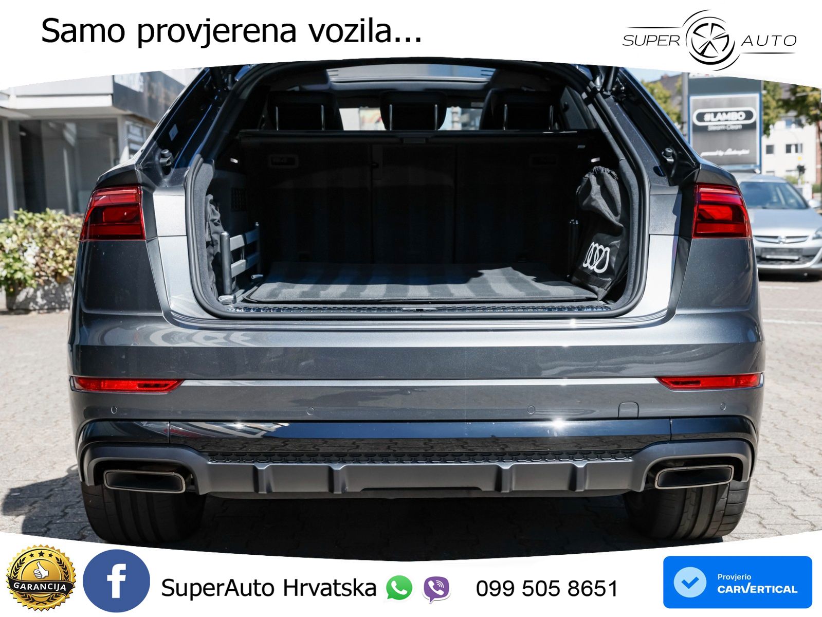 Audi Q8 55 TFSIe V6 (394 KS) quattro Tiptronic LED+GR SJED+ACC