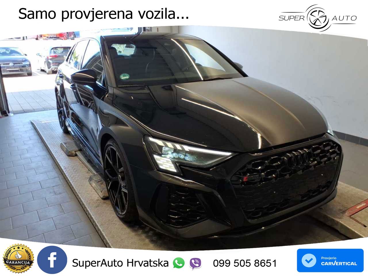 Audi RS3 Sportback 2.5 TFSI (400 KS) quattro S tronic LED+GR SJED+ACC
