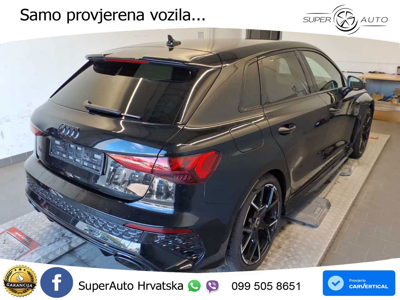 Audi RS3 Sportback 2.5 TFSI (400 KS) quattro S tronic LED+GR SJED+ACC