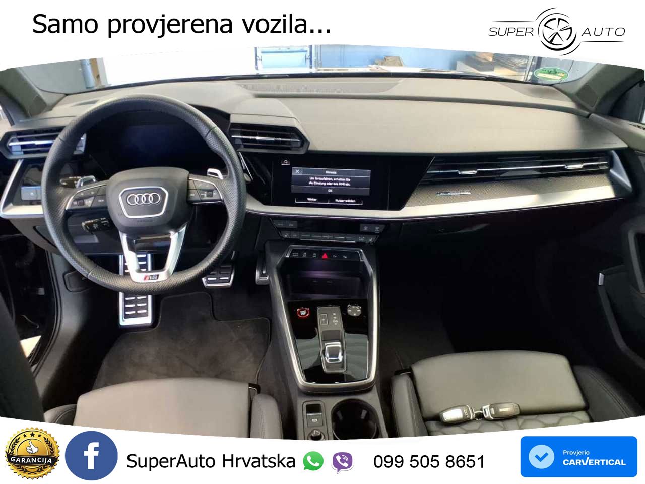 Audi RS3 Sportback 2.5 TFSI (400 KS) quattro S tronic LED+GR SJED+ACC