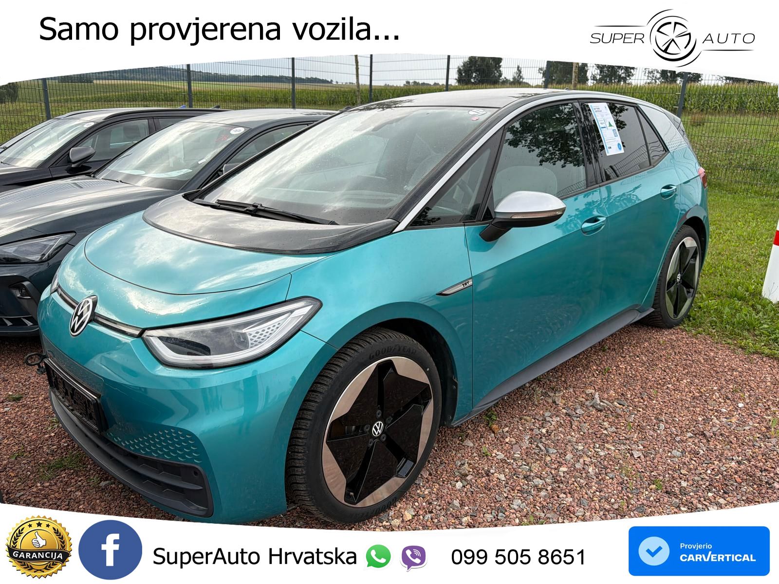 Volkswagen ID.3 Pro Performance 62 kWh (204 KS) LED+GR SJED+ACC