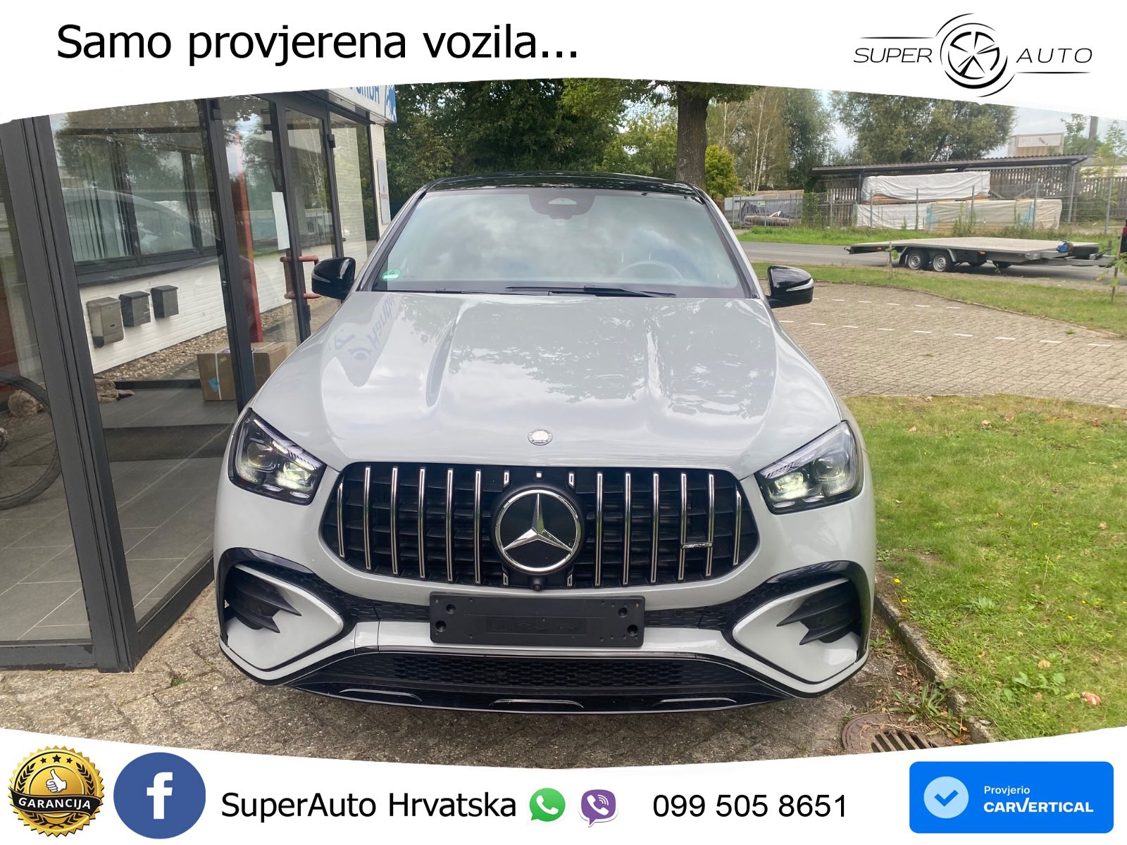 Mercedes AMG GLE Coupe 53 (435 KS) EQ Boost 4MATIC+ AMG SPEEDSHIFT TCT 9G ACC+HEAD+GR SJED+360+PANO