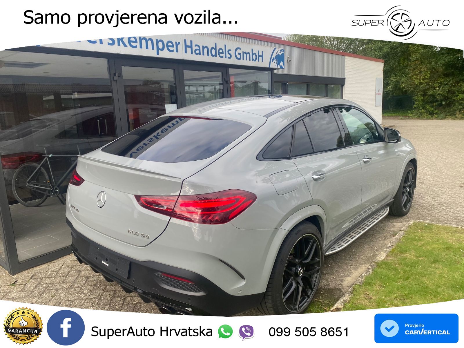 Mercedes AMG GLE Coupe 53 (435 KS) EQ Boost 4MATIC+ AMG SPEEDSHIFT TCT 9G ACC+HEAD+GR SJED+360+PANO