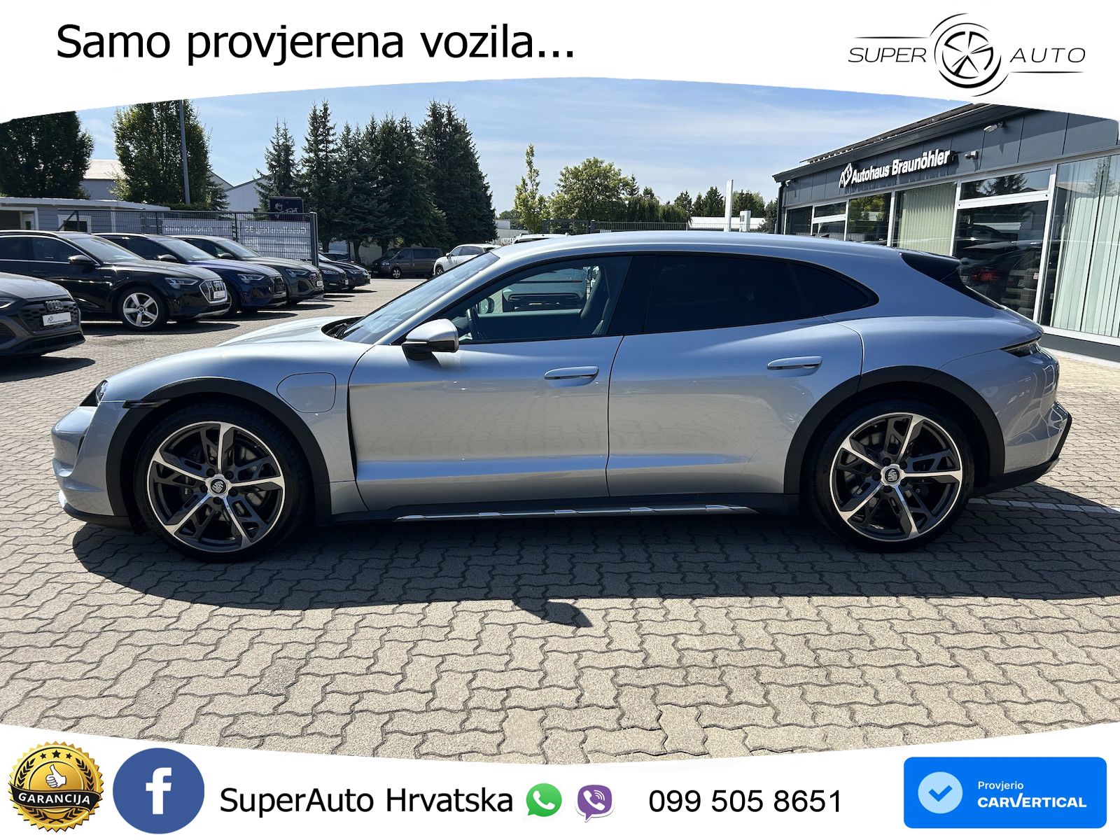 Porsche Taycan Cross Turismo 4 93.4 kWh (476 KS)