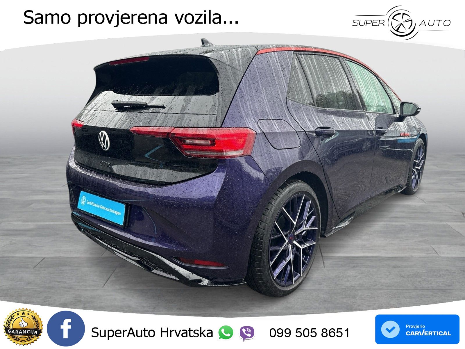Volkswagen ID.3 GTX 84 kWh (286 KS) LED+GR SJED+ACC