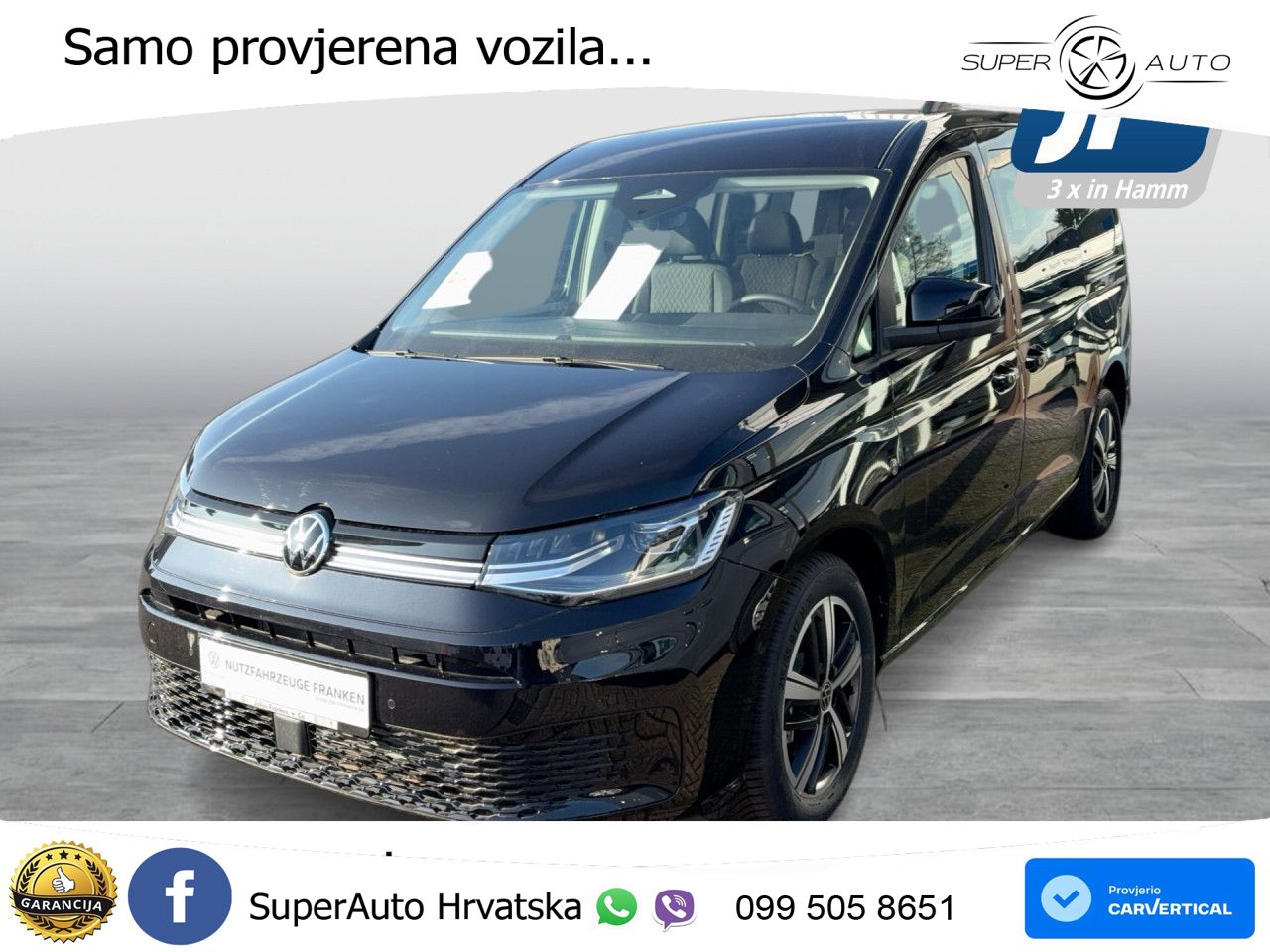 VW Caddy 116 KS LED+GR SJED+ACC