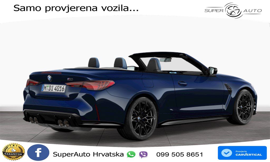 BMW M4 Convertible Competition 3.0 (530 KS) xDrive Steptronic