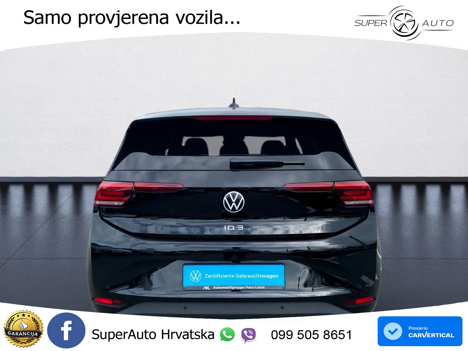 Volkswagen ID.3 Pro S 82 kWh (231 KS) LED+GR SJED+ACC