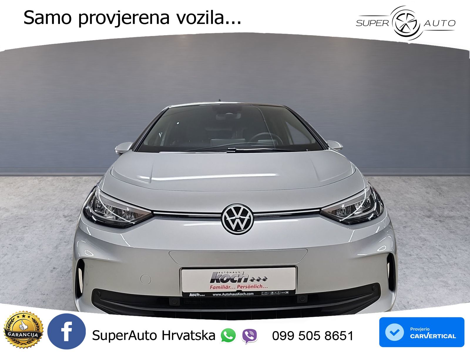 Volkswagen ID.3 Pure 55 kWh (170 KS)