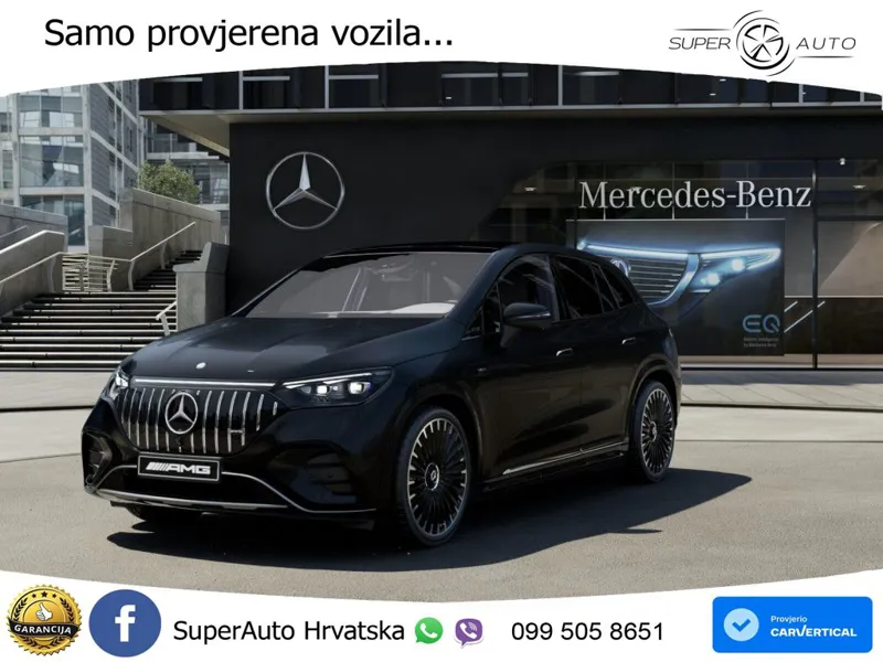 Mercedes EQE SUV AMG EQE 53 100 kWh (687 KS) 4MATIC+ AMG DYNAMIC PLUS LED+GR SJED+ACC
