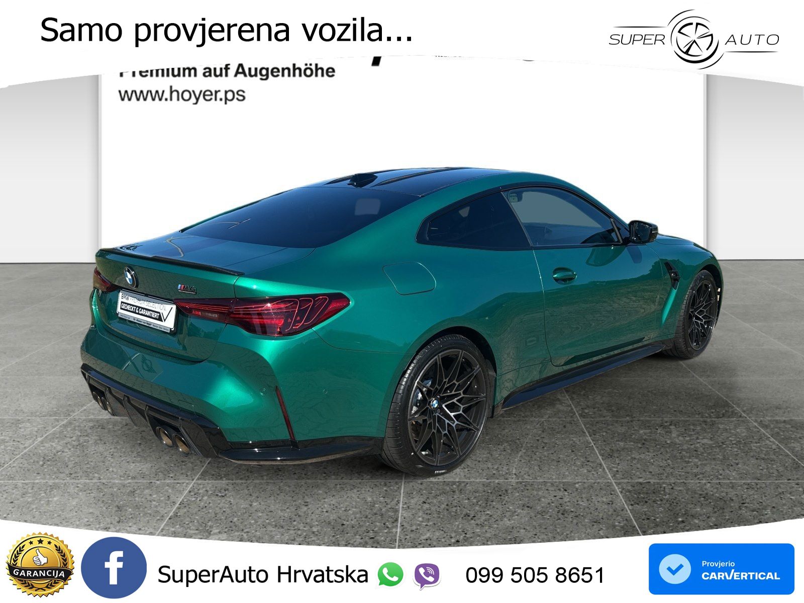 BMW M4 Competition 3.0 (510 KS) Steptronic