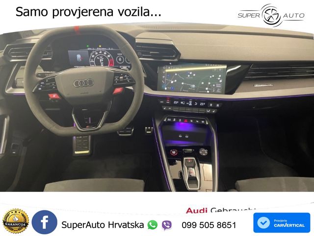 Audi RS3 Sedan 2.5 TFSI (400 KS) quattro S tronic LED+GR SJED+ACC