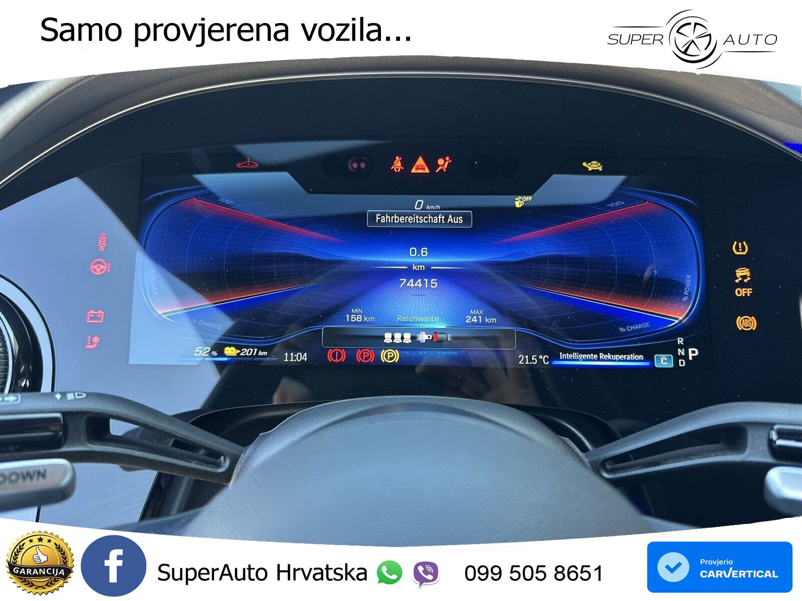 Mercedes EQE AMG 43 100 kWh (476 KS) 4MATIC ZRAČNI+ACC+GR SJED+KAM