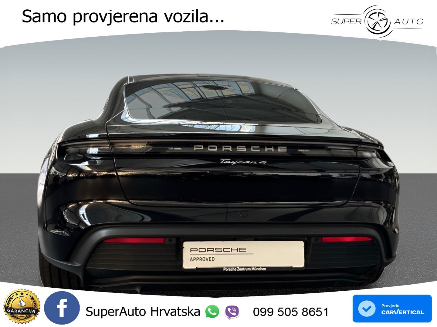 Porsche Taycan 4 105 kWh (435 KS)