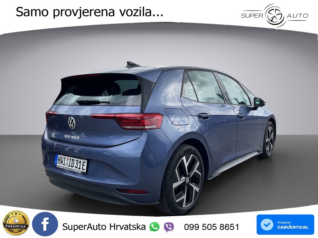 Volkswagen ID.3 58 kWh (190 KS)