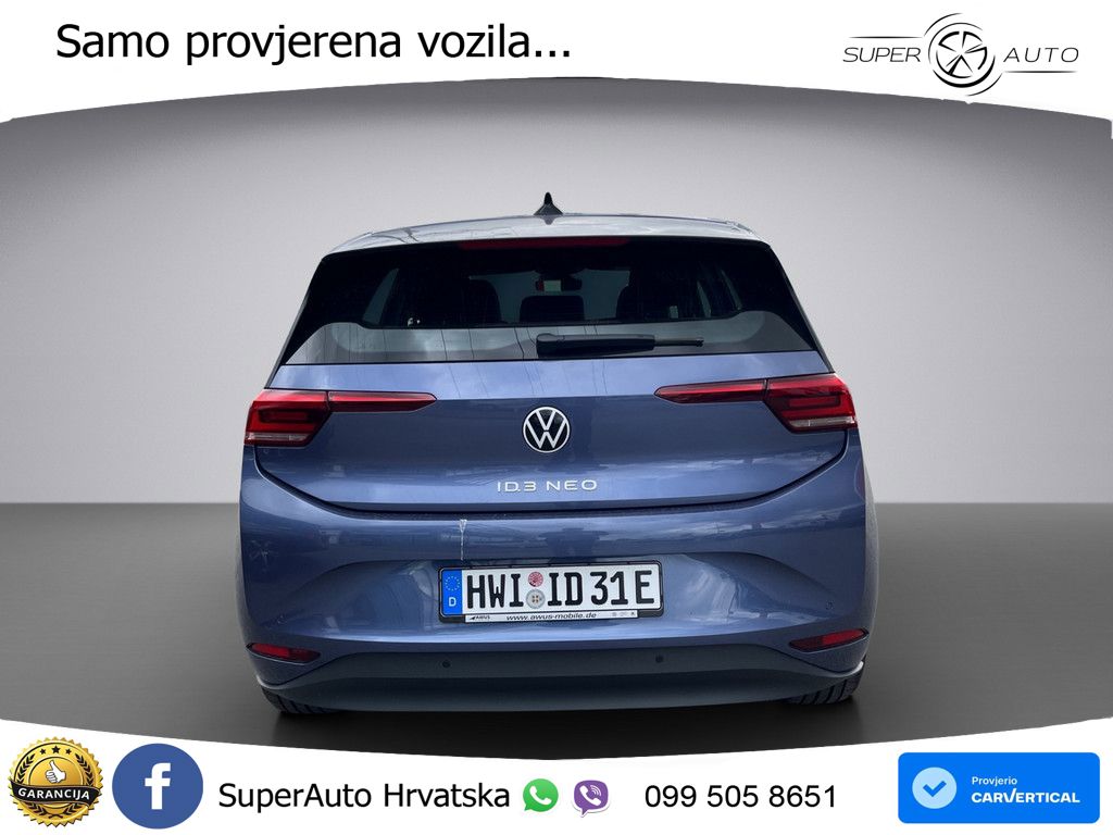 Volkswagen ID.3 58 kWh (190 KS)
