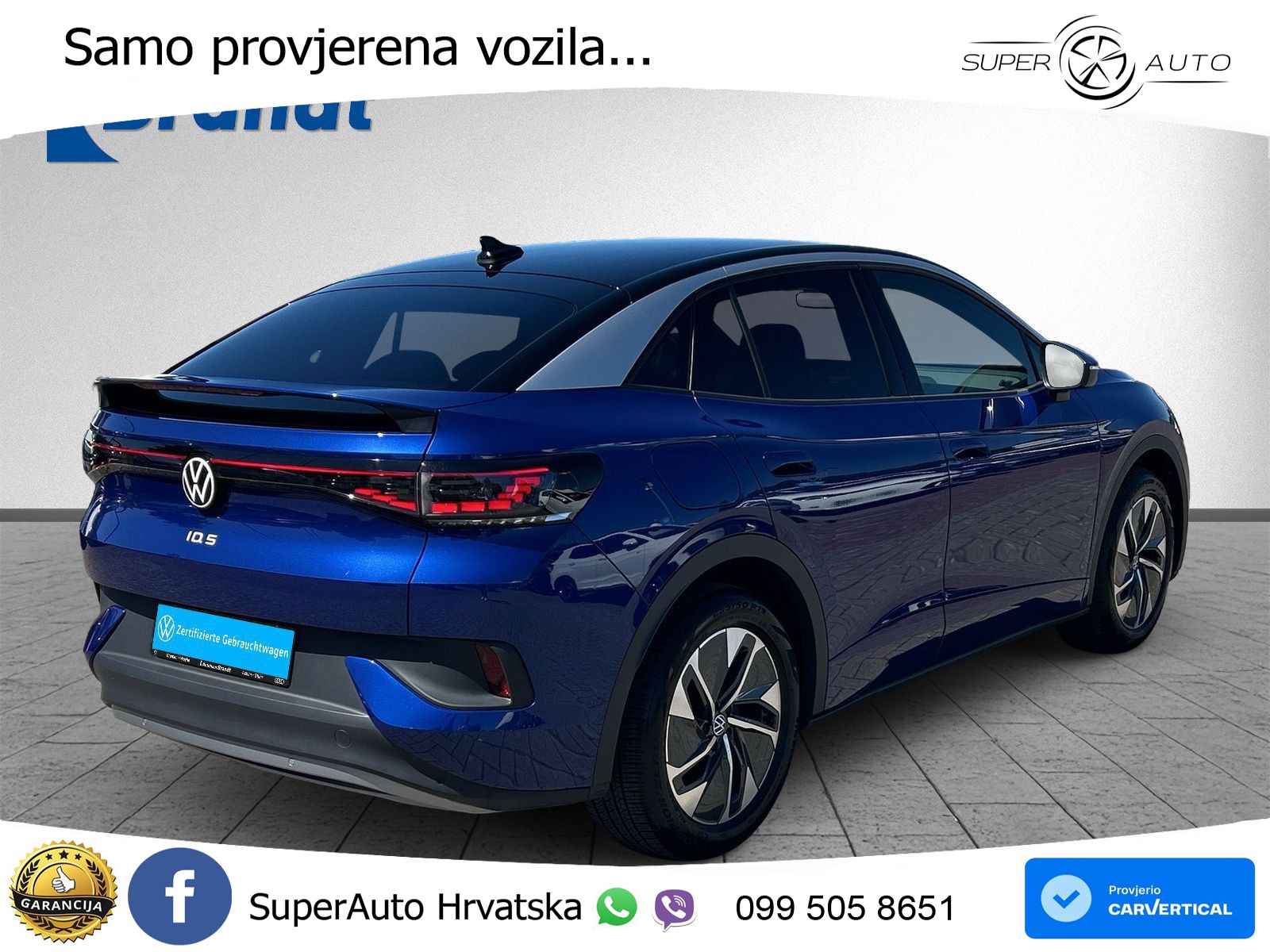 Volkswagen ID.5 Pro 82 kWh (286 KS) LED+GR SJED+ACC