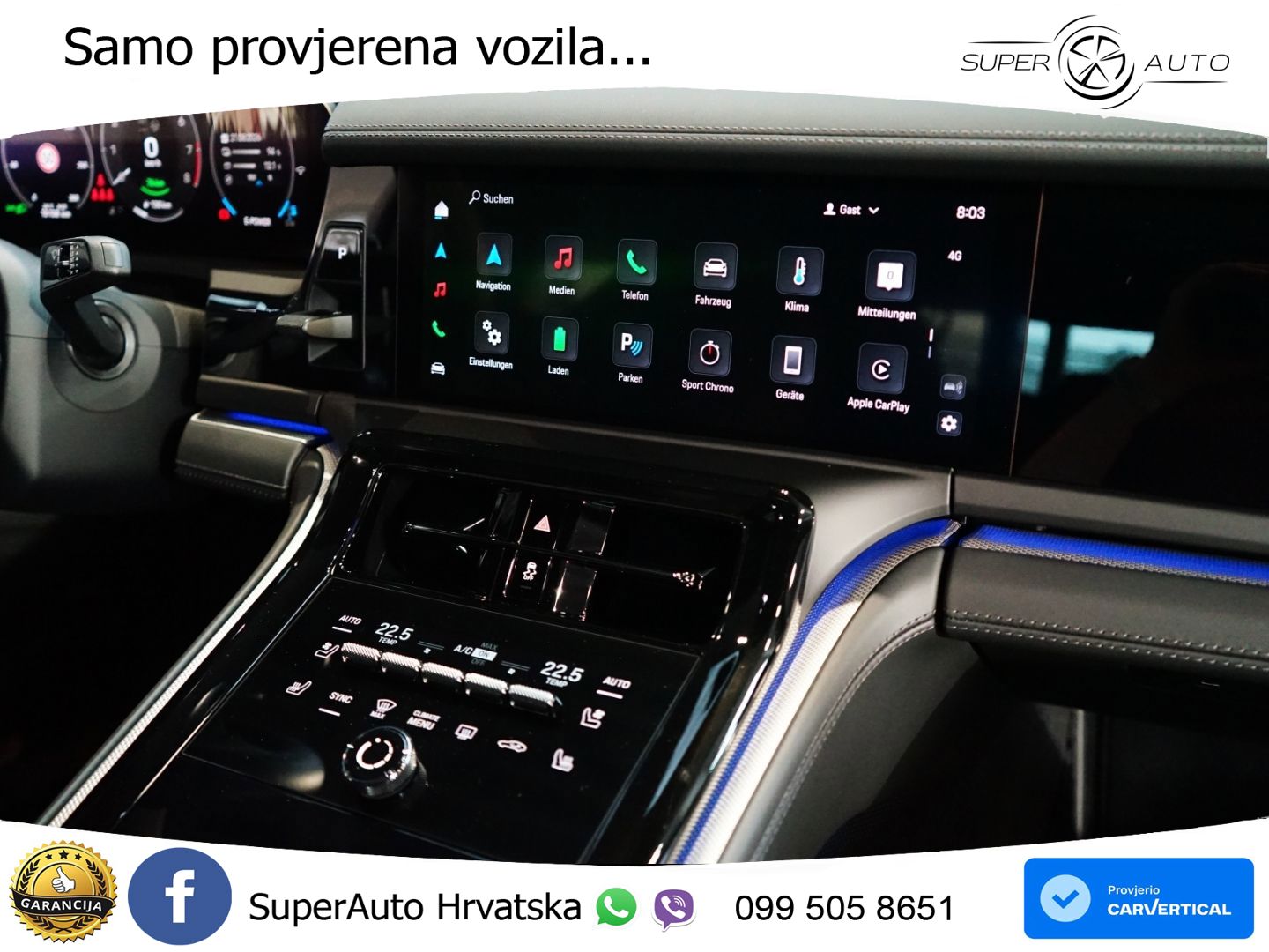 Porsche Panamera 4 2.9 V6 (470 KS) E-Hybrid PDK ACC+HEAD+4xGR SJED+360+PANO