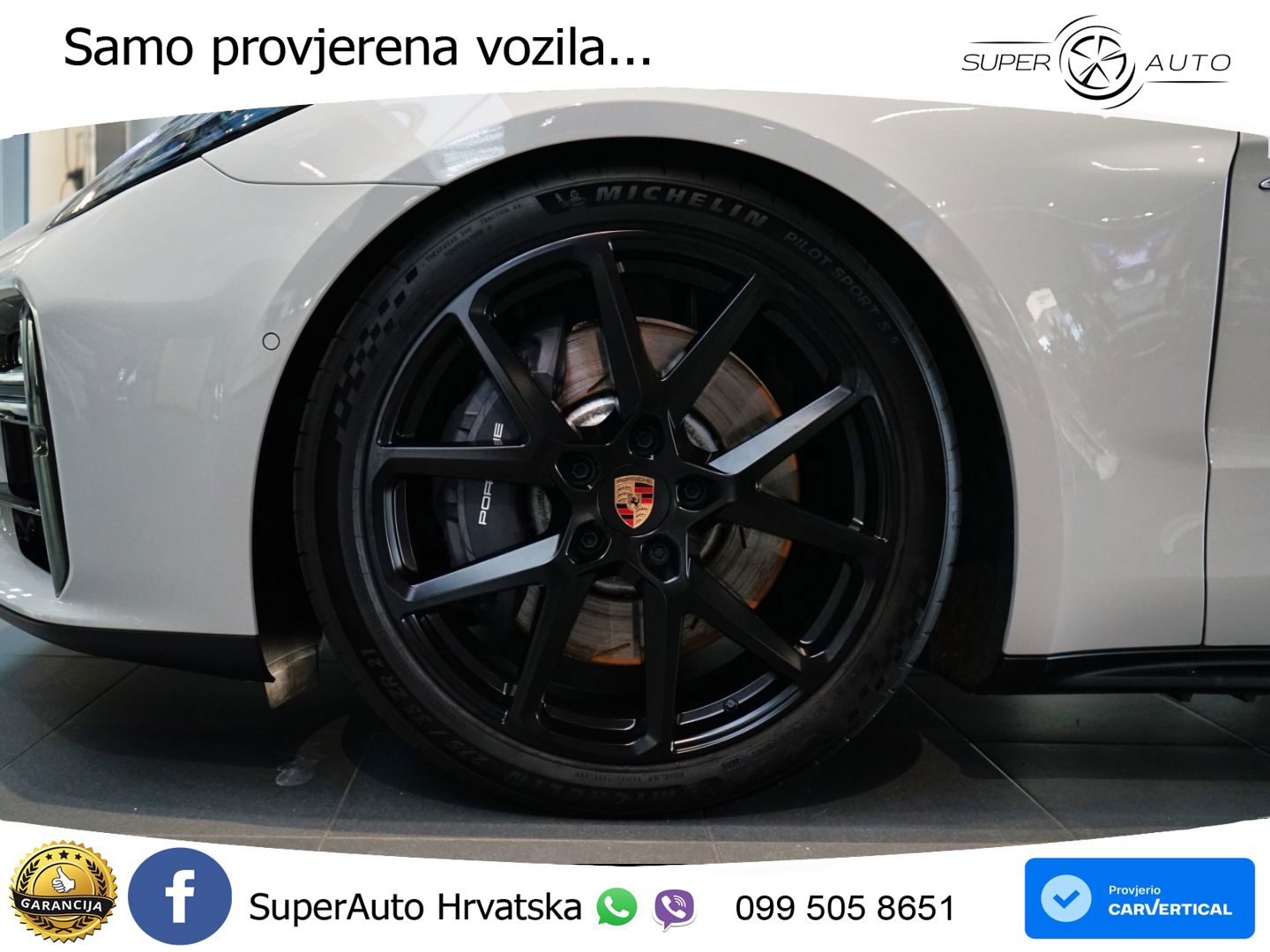 Porsche Panamera 4 2.9 V6 (470 KS) E-Hybrid PDK ACC+HEAD+4xGR SJED+360+PANO