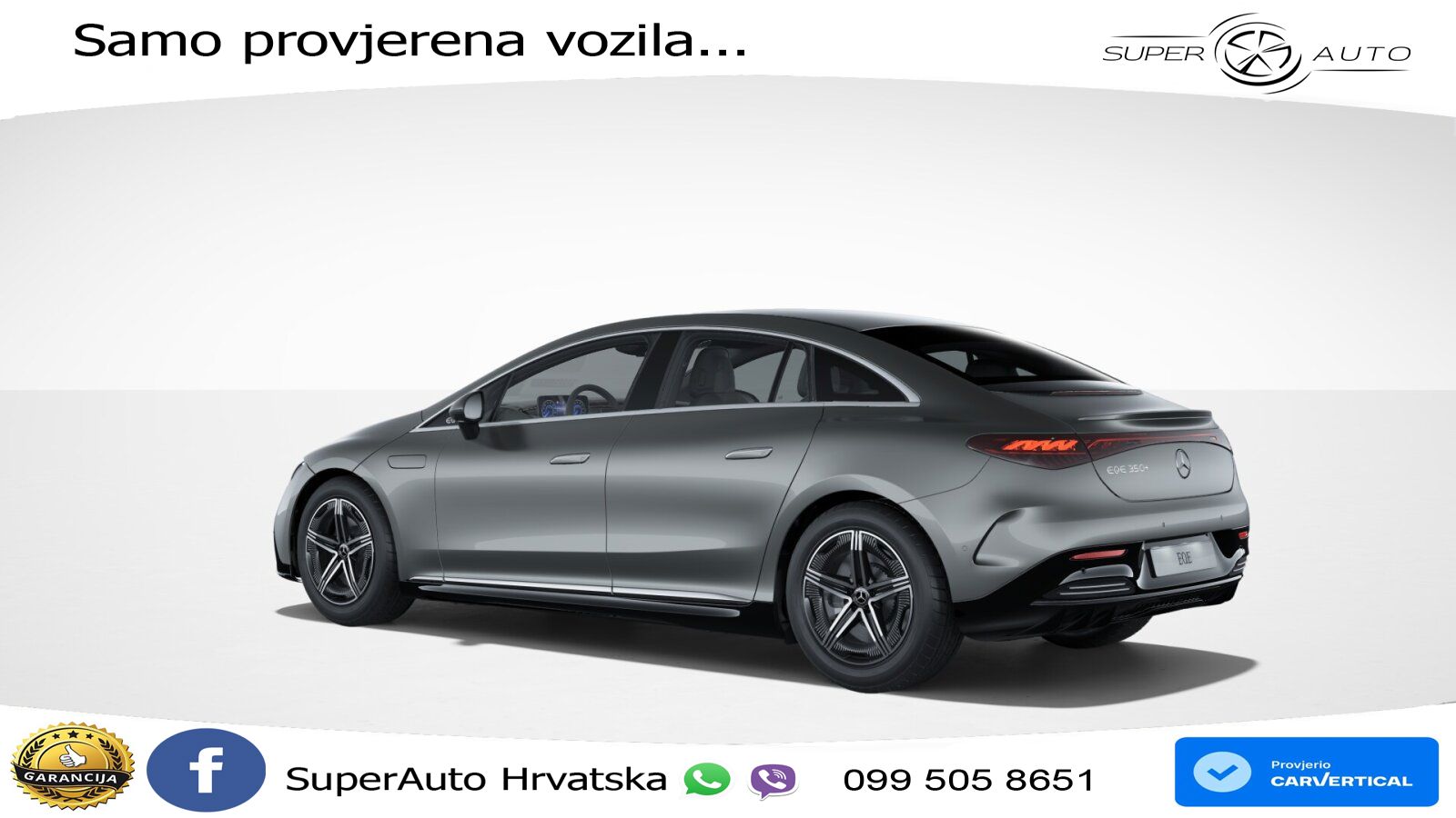 Mercedes EQE 350+ 105 kWh (320 KS) AMG LED+GR SJED+ACC