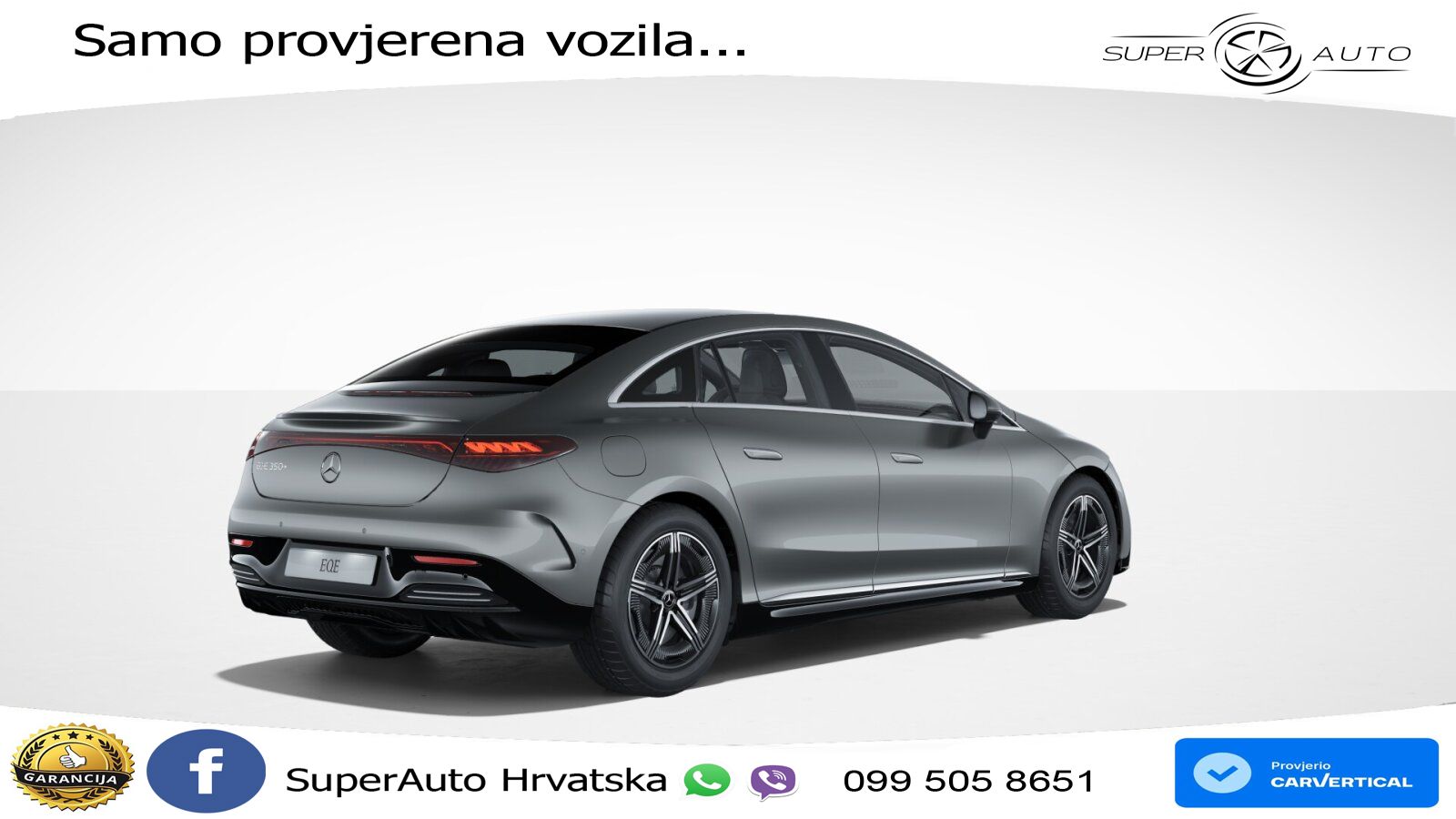Mercedes EQE 350+ 105 kWh (320 KS) AMG LED+GR SJED+ACC