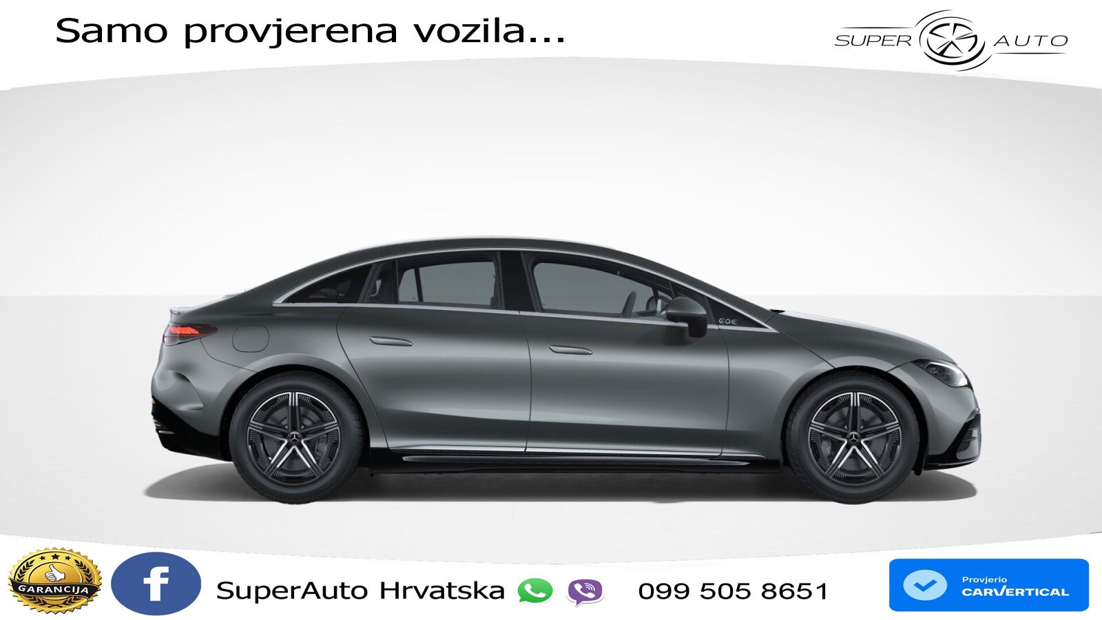 Mercedes EQE 350+ 105 kWh (320 KS) AMG LED+GR SJED+ACC