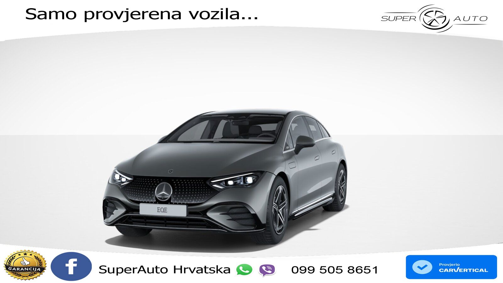 Mercedes EQE 350+ 105 kWh (320 KS) AMG LED+GR SJED+ACC