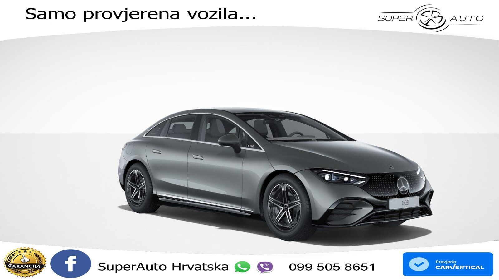 Mercedes EQE 350+ 105 kWh (320 KS) AMG LED+GR SJED+ACC