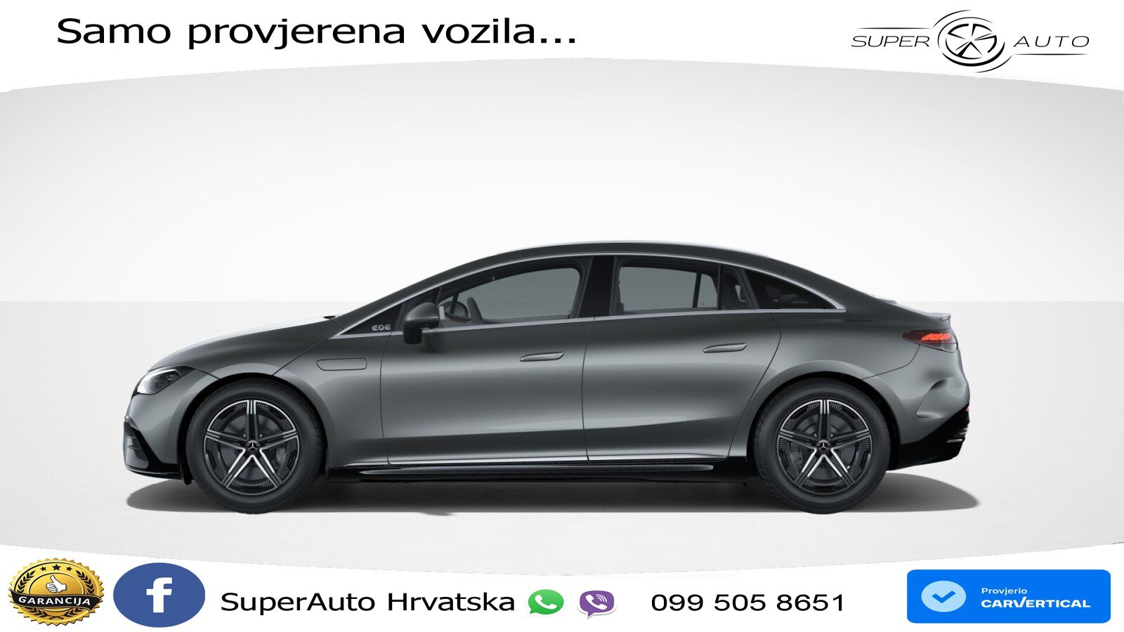 Mercedes EQE 350+ 105 kWh (320 KS) AMG LED+GR SJED+ACC