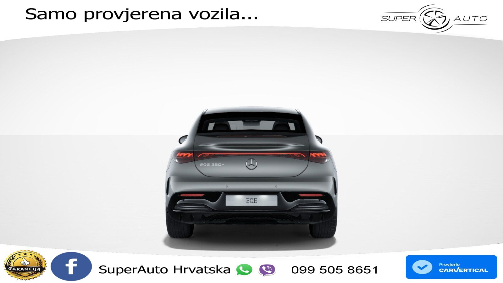 Mercedes EQE 350+ 105 kWh (320 KS) AMG LED+GR SJED+ACC