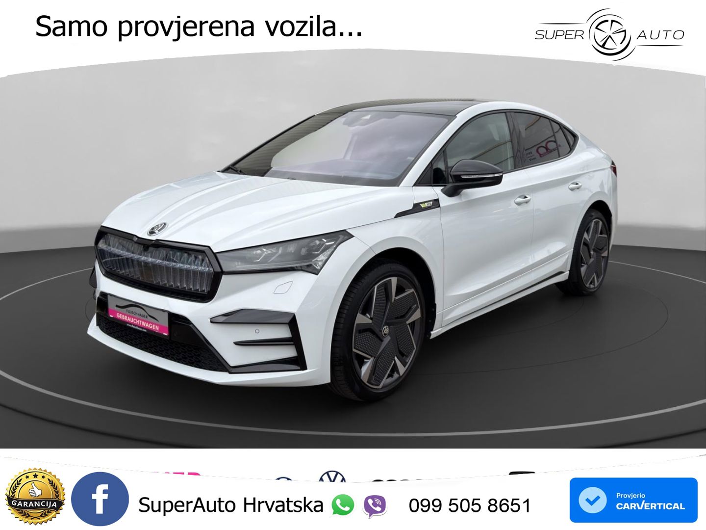Škoda Enyaq Coupe iV RS 82 kWh (299 KS) AWD Suite LED+GR SJED+ACC