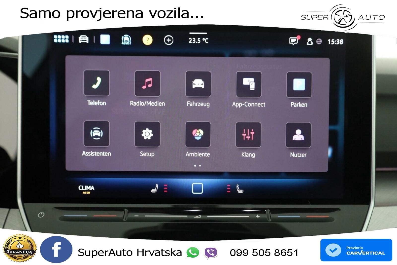 VW Golf 8 1.5 eTSI (150 KS) DSG Life LED+GR SJED+ACC
