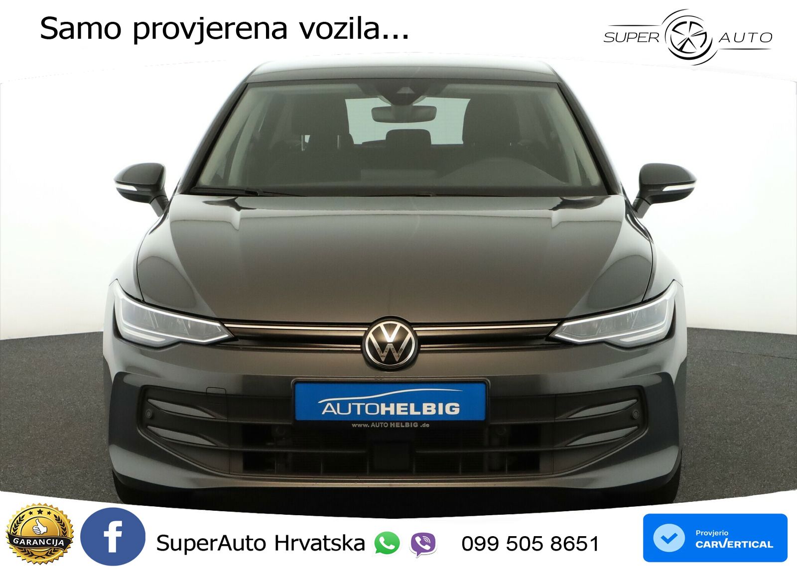 VW Golf 8 1.5 eTSI (150 KS) DSG Life LED+GR SJED+ACC