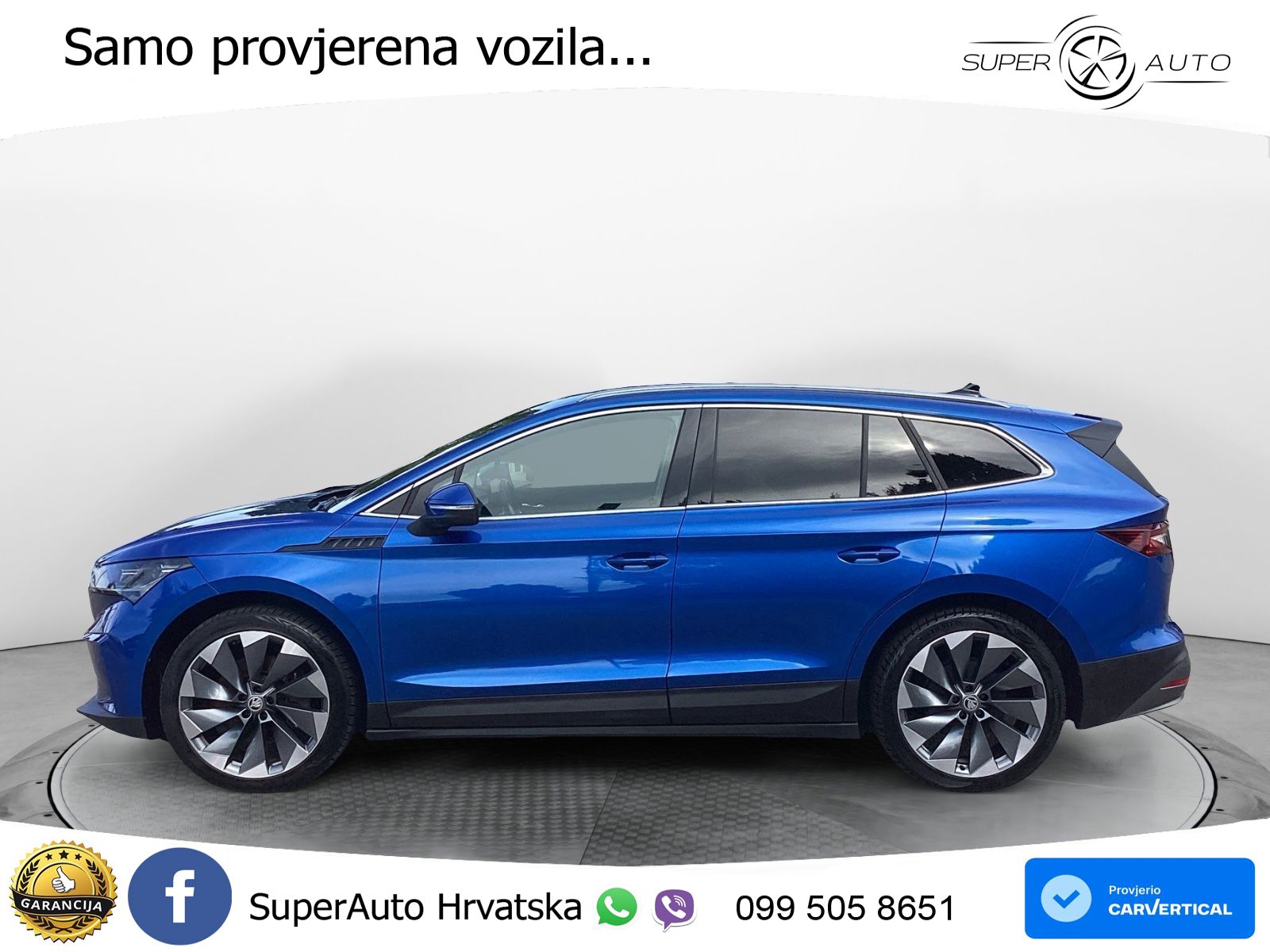 Škoda Enyaq iV 80 82 kWh (204 KS) Suite LED+GR SJED+ACC