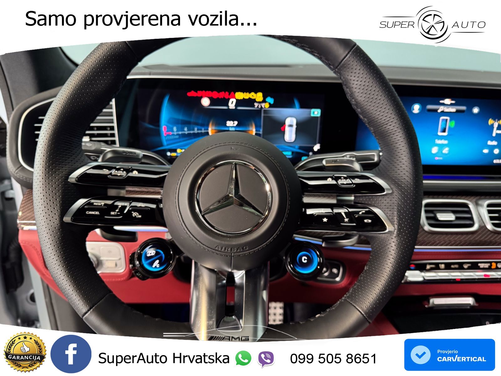 Mercedes AMG GLE 63 S V8 (612 KS) EQ Boost 4MATIC+ AMG SPEEDSHIFT TCT 9G LED+GR SJED+ACC
