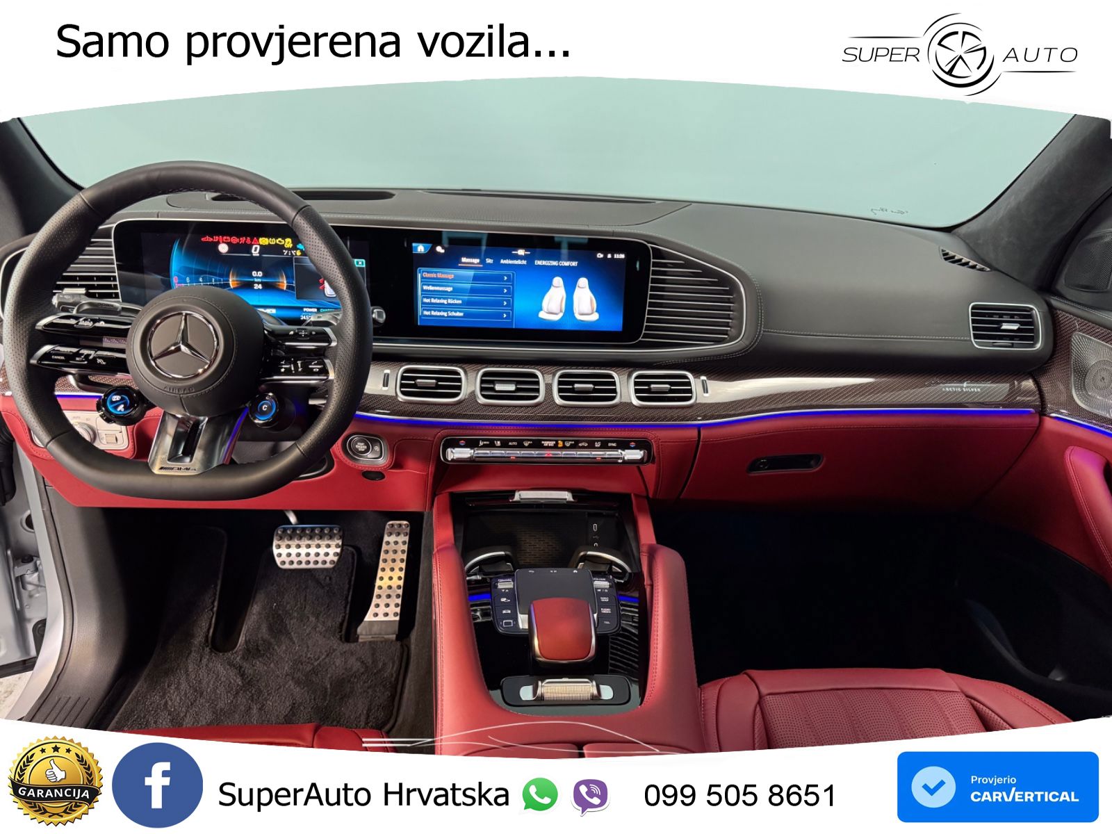 Mercedes AMG GLE 63 S V8 (612 KS) EQ Boost 4MATIC+ AMG SPEEDSHIFT TCT 9G LED+GR SJED+ACC