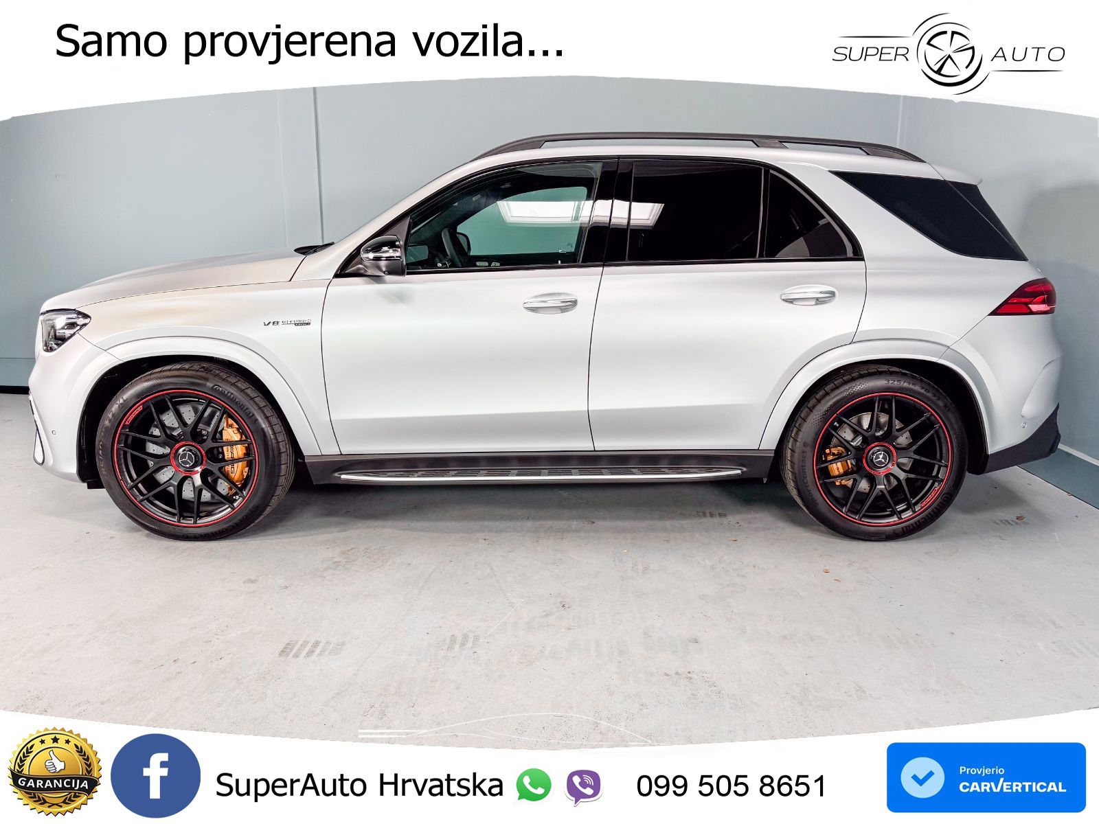 Mercedes AMG GLE 63 S V8 (612 KS) EQ Boost 4MATIC+ AMG SPEEDSHIFT TCT 9G LED+GR SJED+ACC