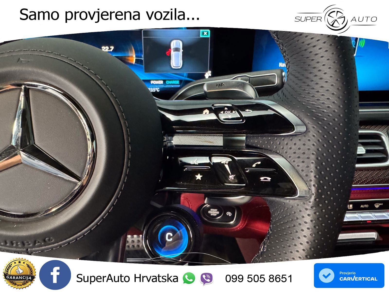 Mercedes AMG GLE 63 S V8 (612 KS) EQ Boost 4MATIC+ AMG SPEEDSHIFT TCT 9G LED+GR SJED+ACC
