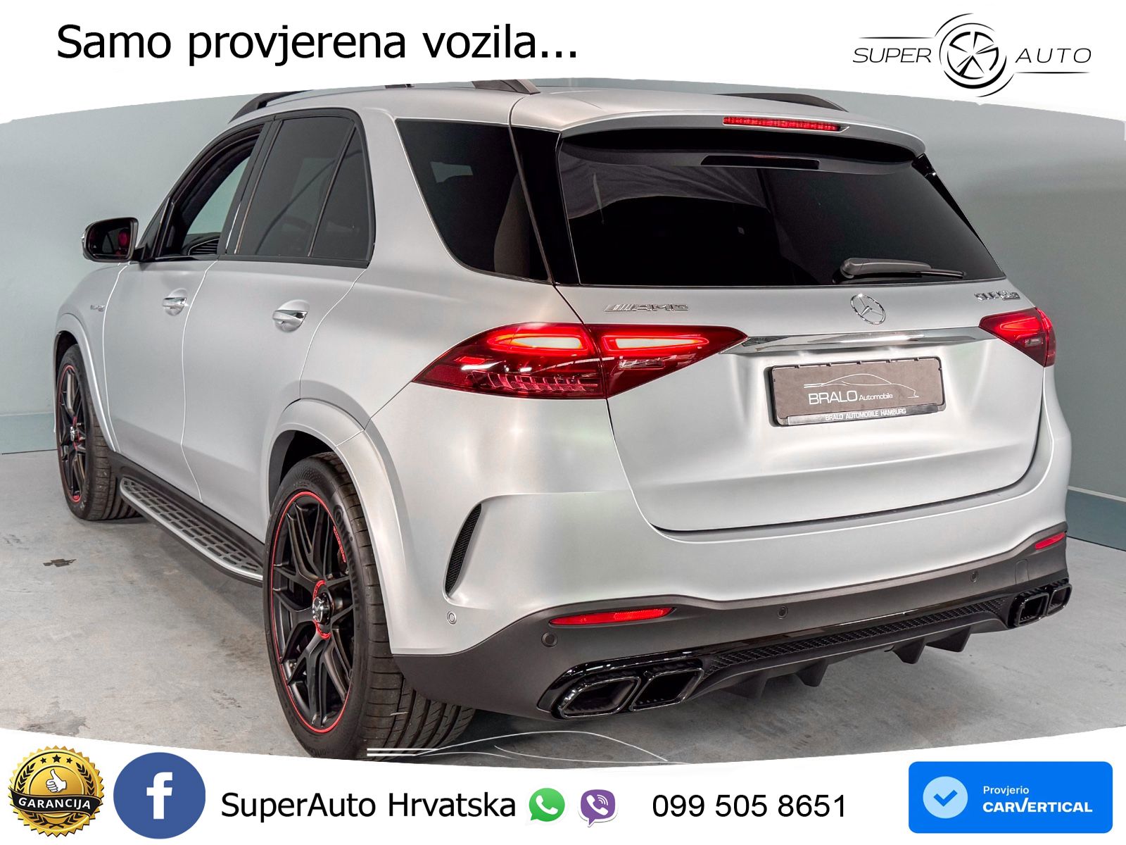 Mercedes AMG GLE 63 S V8 (612 KS) EQ Boost 4MATIC+ AMG SPEEDSHIFT TCT 9G LED+GR SJED+ACC