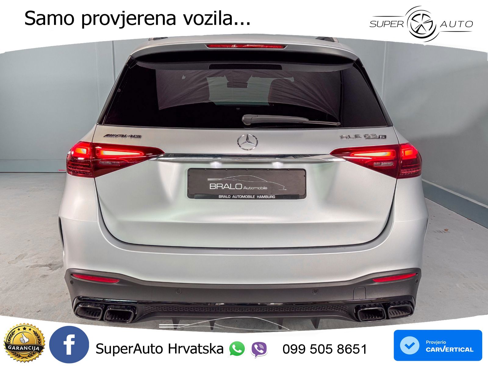 Mercedes AMG GLE 63 S V8 (612 KS) EQ Boost 4MATIC+ AMG SPEEDSHIFT TCT 9G LED+GR SJED+ACC