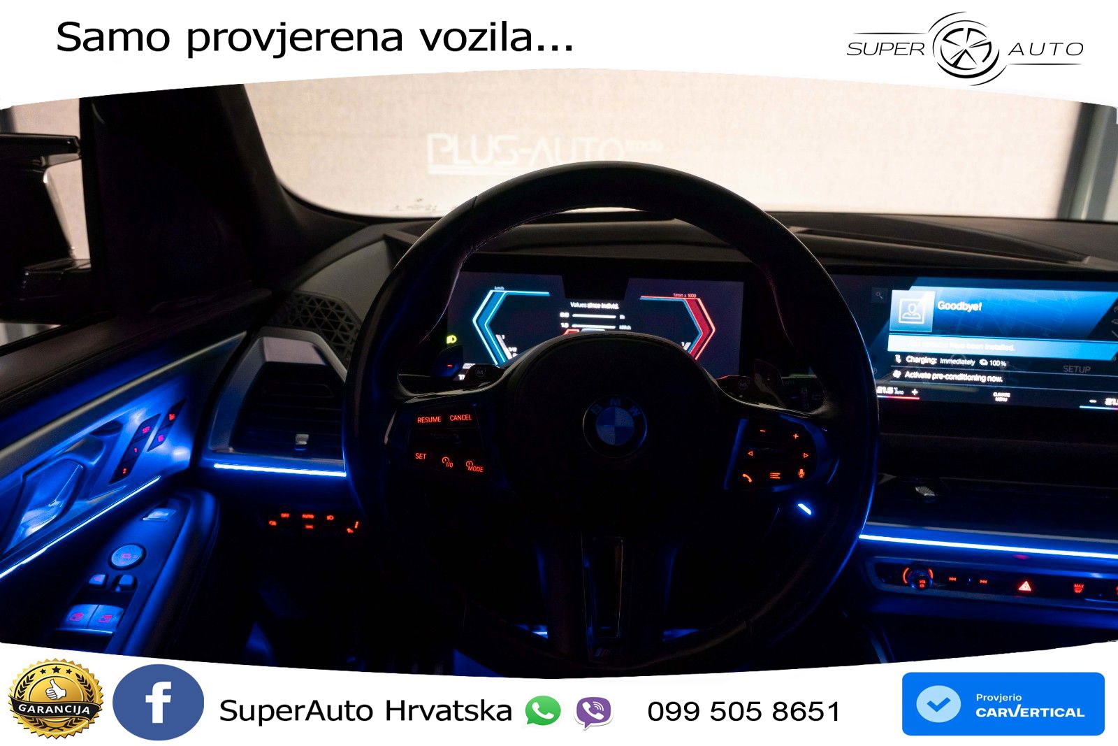 BMW XM 4.4 V8 (653 KS) xDrive Steptronic LED+GR SJED+ACC